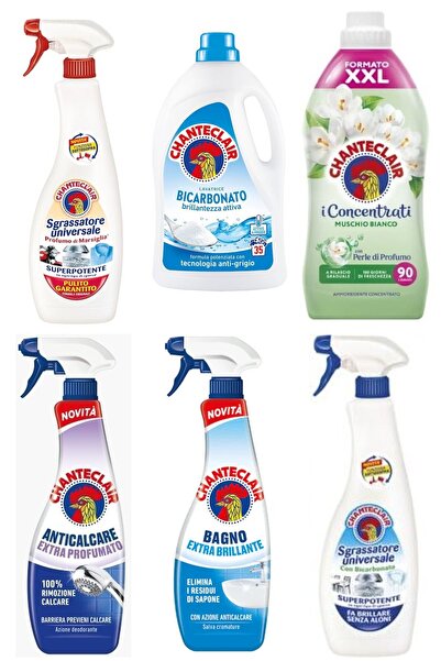 chante clair Set 6 Chanteclair Mixt: 1x universal Marsilia , 600 ml, 1x lichi...