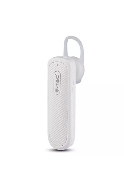 V-TAC Căști Bluetooth, Albe, Fără fir, Rază de acțiune 10m, Autonomie 4-6h