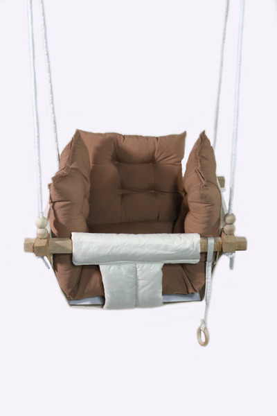 Bila Baby Çocuk Salıncağı Minderi , Elyaf Dolgulu Minder Salıncak Yastığı