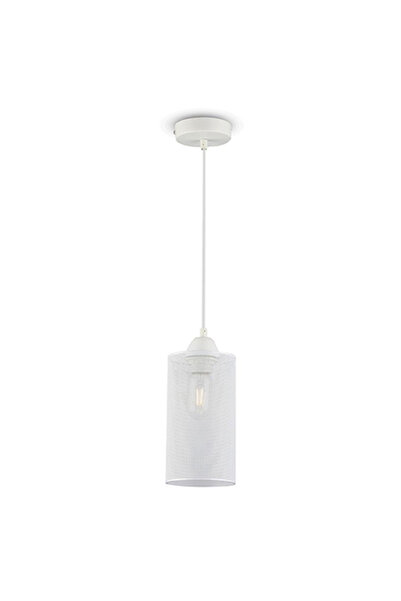 V-TAC Lampă suspendată de tavan albă E27, 220 x 1250 mm, IP20, Max 60W