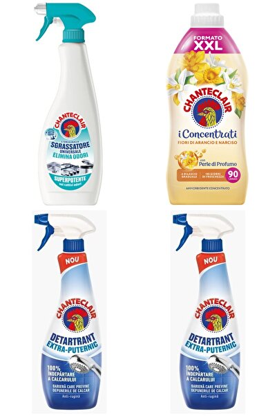 chante clair Set 4 Chanteclair Mixed: 1x Universal Anti-Odor Spray, , 600 ml,...