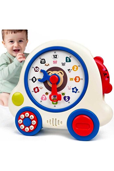 tokiyis -jucărie educativă învață ceasul în limba Germană