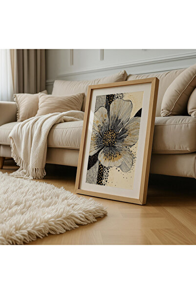 Tuba Decor Tablo dintr-o singură bucată cu rame din lemn pentru sufragerie, sufragerie, bucătărie