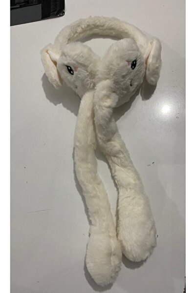 Hombak Căști de pluș Model Iepure Mișcător Protecție pentru urechi din pluș