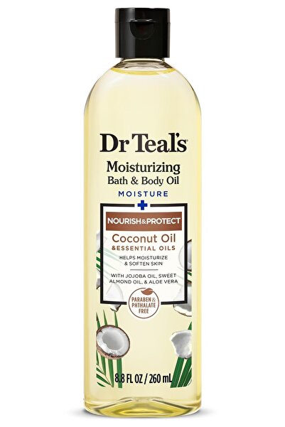 Dr Teals Dr.Teals Coconut Oil Moisturizing Bath and Body Oil 260ml