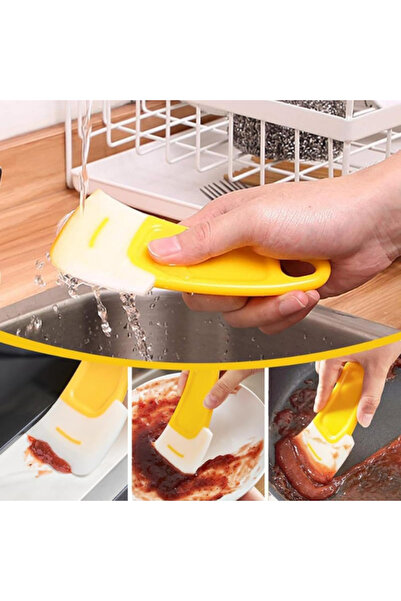 KTT Silicone Tip Dish Cleaning Scraper Spatula Stylishly Designed Functional Product