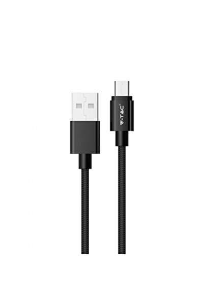V-TAC Cablu Micro USB 1m Ediție Platinum, Negru
