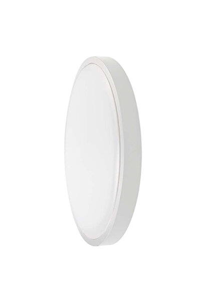 V-TAC 18W IP44 LED плафон, 4000K неутрално бяла светлина, кръгъл, бял