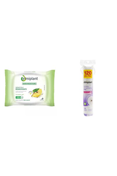 ELMIPLANT Set 2 Mixed: 1x Skin Moisture Normal Combination Skin Cleansing Wip...