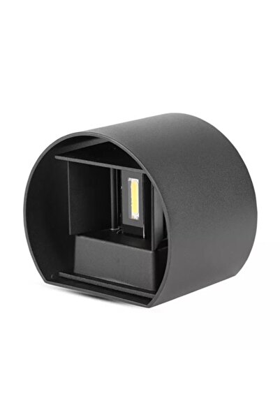 V-TAC Plafonieră LED rotundă 6W IP65 3000K Alb cald Negru