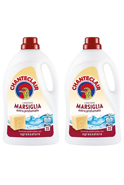 chante clair Set of 2 x Marseille liquid laundry detergent, Chanteclair, 1575ml, 35 washes