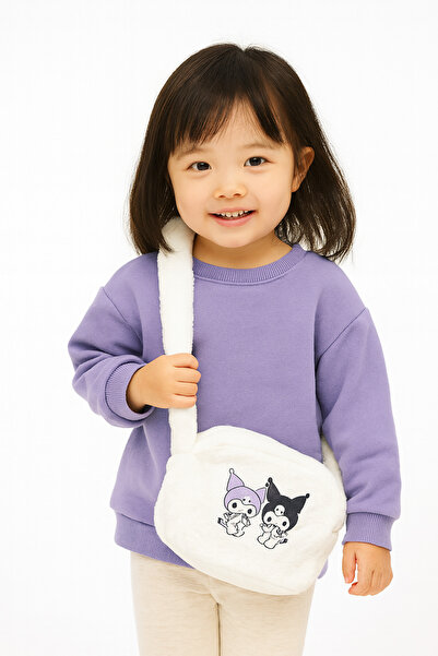 MakeWell Geantă pentru copii din pluș cu design Kuromi – Rucsac drăguț pentru...