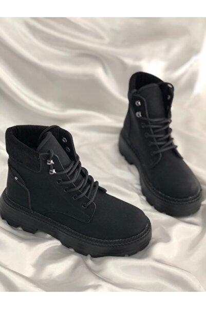 Hg Ayakkabı حذاء إلفيرا اليومي باللون الأسود