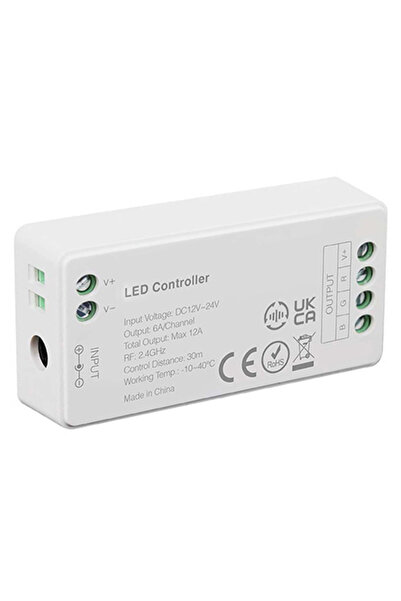 V-TAC Controler Wi-Fi pentru bandă LED monocromă 12-24V, 12A