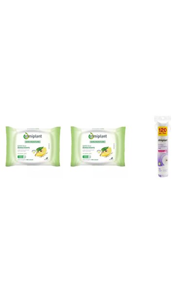 ELMIPLANT Set 3 Mixed: 2x Skin Moisture Normal Combination Skin Cleansing Wip...