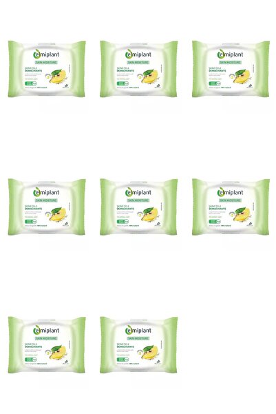 ELMIPLANT Set of 8 x Skin Moisture Cleansing Wipes for normal and combination...