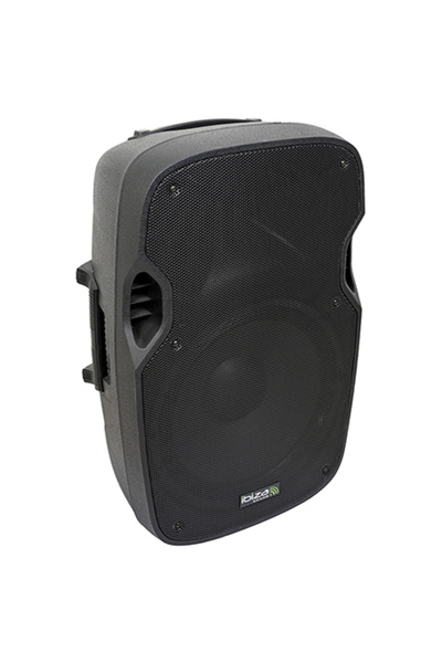 Ibiza Sound Boxă activă de 15 inch, 300W RMS, 2 căi, Bass-Reflex, ABS, XLR/RC...