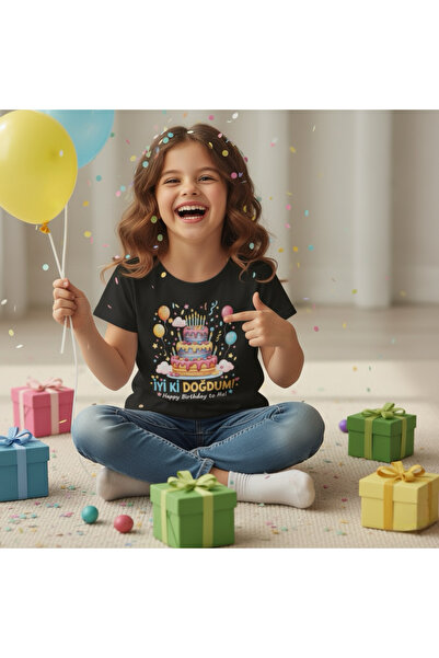 Tiny and Co تي شيرت عيد ميلاد مطبوع للأطفال