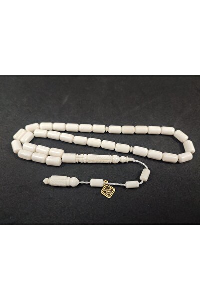 İskeçe Exclusive İskeçeli Cemil Masterpiece Imam Hitame Pen Holder Crafted Natural Camel Bone Certified 8692