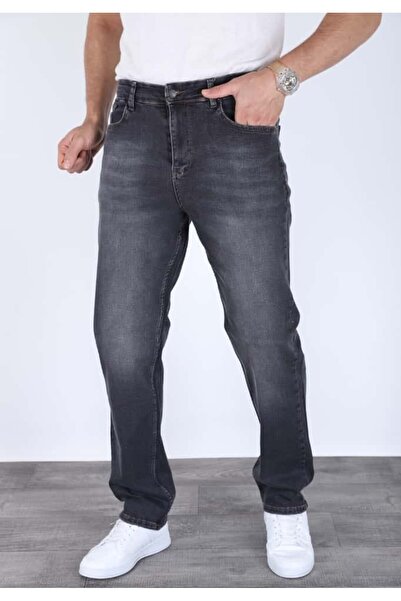 blayn jeans بنطلون جينز مرن للرجال ذو مقاس عادي قماش قابل للتمدد