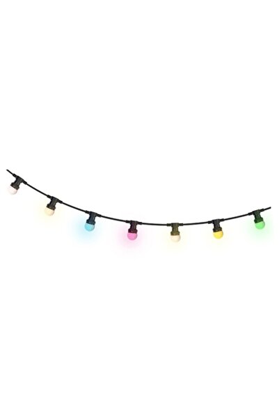 Ibiza Light Ghirlandă luminoasă LED conectabilă de 10m, 20 becuri multicolore...