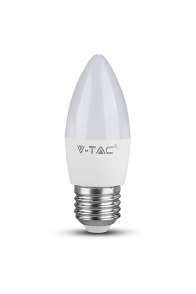 V-TAC Bec LED tip lumânare E27 4.5W 4500K Alb Neutru 470 lm
