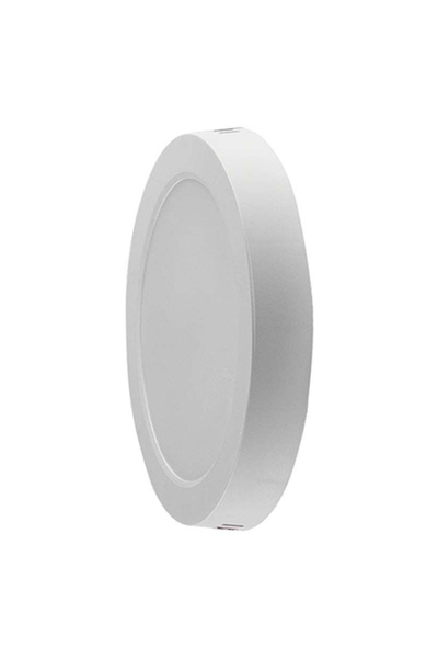 V-TAC Panou LED rotund de 12W, montat la suprafață, lumină albă 6500K