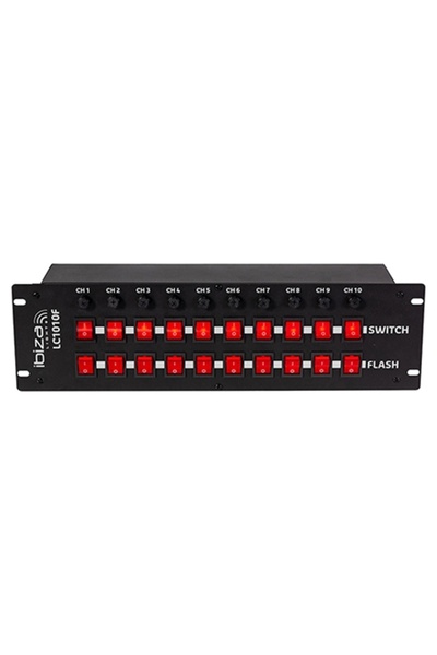 Ibiza Light Unitate de distribuție a energiei (PDU) pentru rack de 19 ", cu 1...
