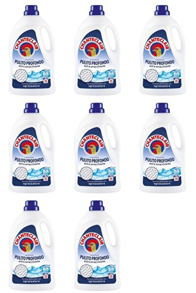 chante clair Set of 8 x Deep cleaning liquid laundry detergent, Chanteclair, 1575ml, 35 washes
