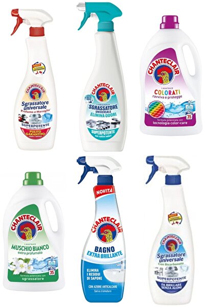 chante clair Set 6 Chanteclair Mixt: 1x Marsilia universală, 600 ml, 1x Spray...