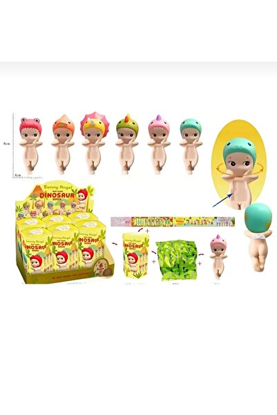 HYPERSOFT Sonny Angel Hippers Dinosaur Serisi Figür 1 Adet