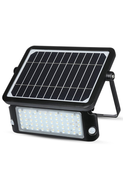 V-TAC VTAC Proiector LED Solar 10W 4000K 1100 lm IP65 cu Senzor de Mișcare și...
