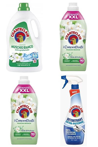 chante clair Set 4 Chanteclair Mixt: 1x lichid rufe Mosc Alb, , 1575ml, 35 spalari, 2x rufe Mosc Alb , 1800 ml, 9