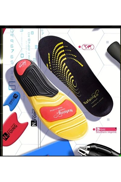 ORGANICYOU WENZHOU 1 Çift NAFOING EVA Şok Emici Kemer Destekli Tabanlık - Sol...