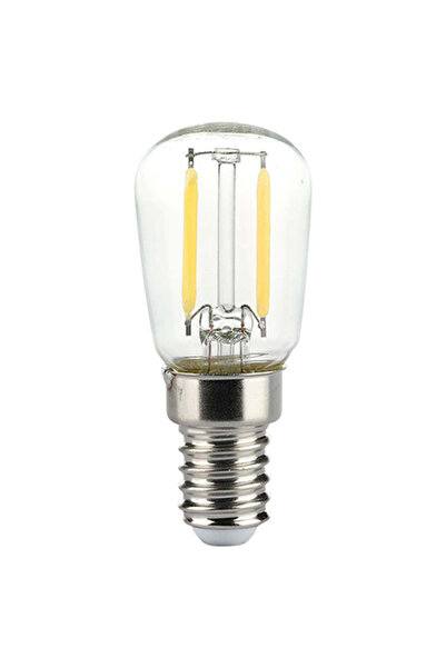 V-TAC Bec LED cu filament E14 ST26 2W 4000K Alb neutru