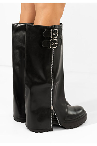 B T Shoes Cizme dama Jorena neagră