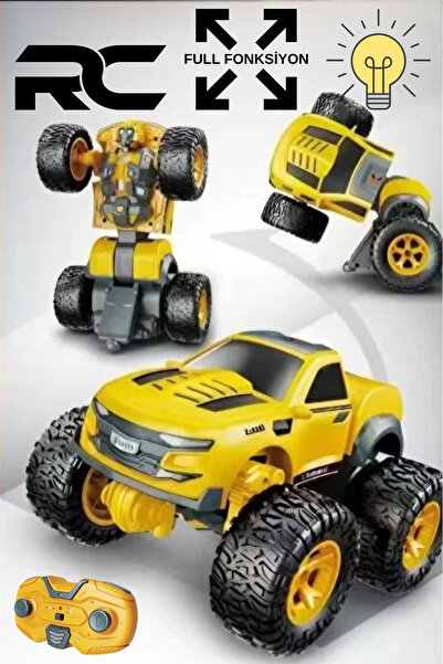 TRENDZONE Uzaktan Kumandalı Full Fonksiyon Şarjlı Işıklı Yüksek Hızlı Robota ...