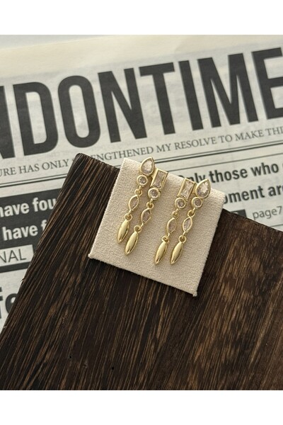 H&S AKSESUAR Özel Seri Taşlı Element Küpe