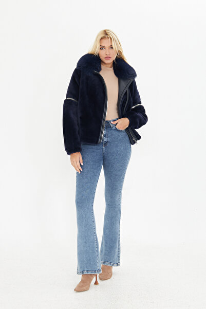 Eska Kadın Deri Ceket