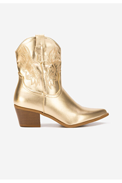 B T Shoes Kerry gold ladies' shoes