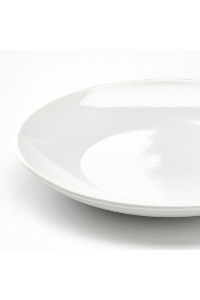 IKEA GODMIDDAG Side plate, white, 20 cm