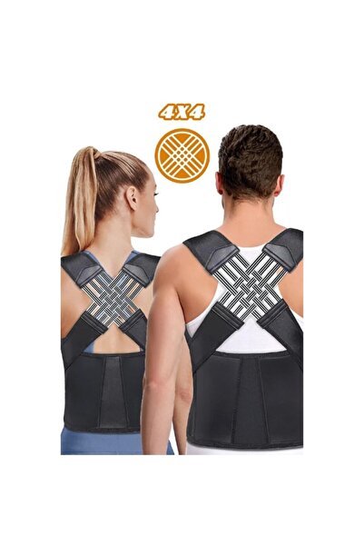 BK Commerce Anti-Hunchback Upright Posture Corrector - Adjustable & Breathable, Men & Women