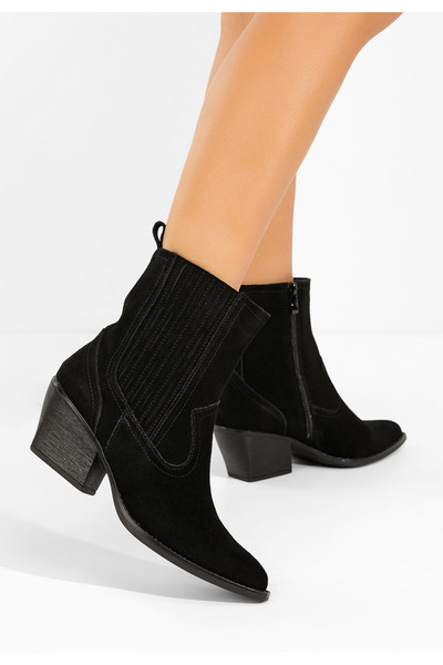 B T Shoes Ciocate dama Camela neagră