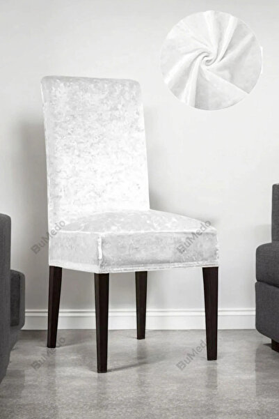 EJMEL غطاء كرسي مخملي من ماركة MARKA / غطاء كرسي عالي الجودة مكون من 6 قطع