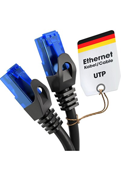 Hype Store KabelDirekt – Ethernet Kablosu, Ağ Kablosu, LAN – 1,5m – 0,25-30m arasında mevcuttur (10Gbps, Gigabi