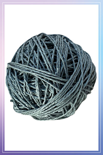 Mai Handmade Doğal Kağıt ip 100 gram Sarılmış Örgü İpi