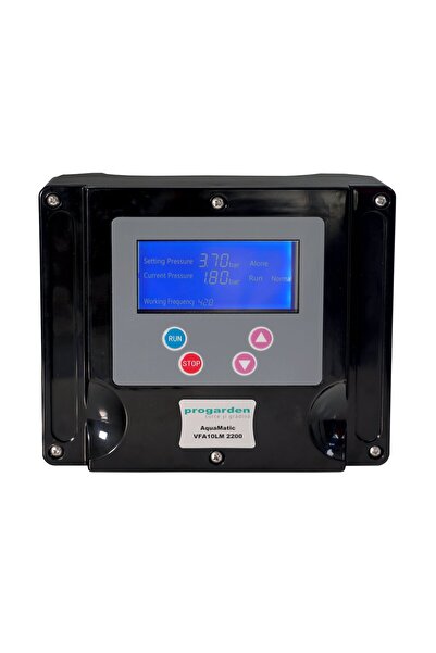 Progarden Controler AquaMatic 2200 VFD 20-50Hz, 2.2kW, 1x230V-intrare, 1x230V-ieșire, compact, LED