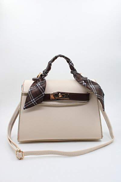 LASSO Geantă de mână, de umăr și de braț din piele artificială, cu detaliu de...