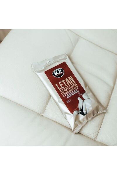 K2 Set 24 bucati servetele pentru curatare tapiterie din piele, Letan