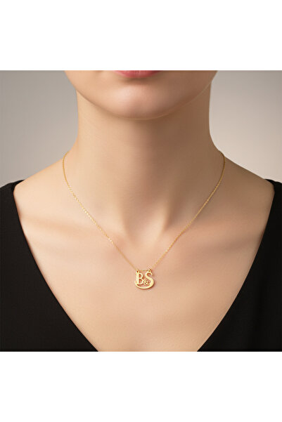 TabiTela 8 ayar altın kolye ucu B&S GM10438 0.5 gr